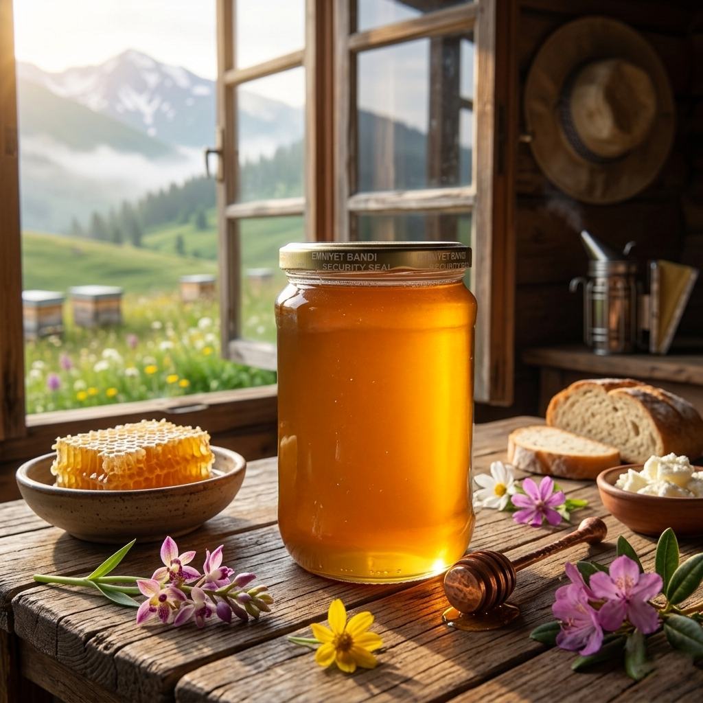 Rize Ovit Yaylası Çiçek Balı