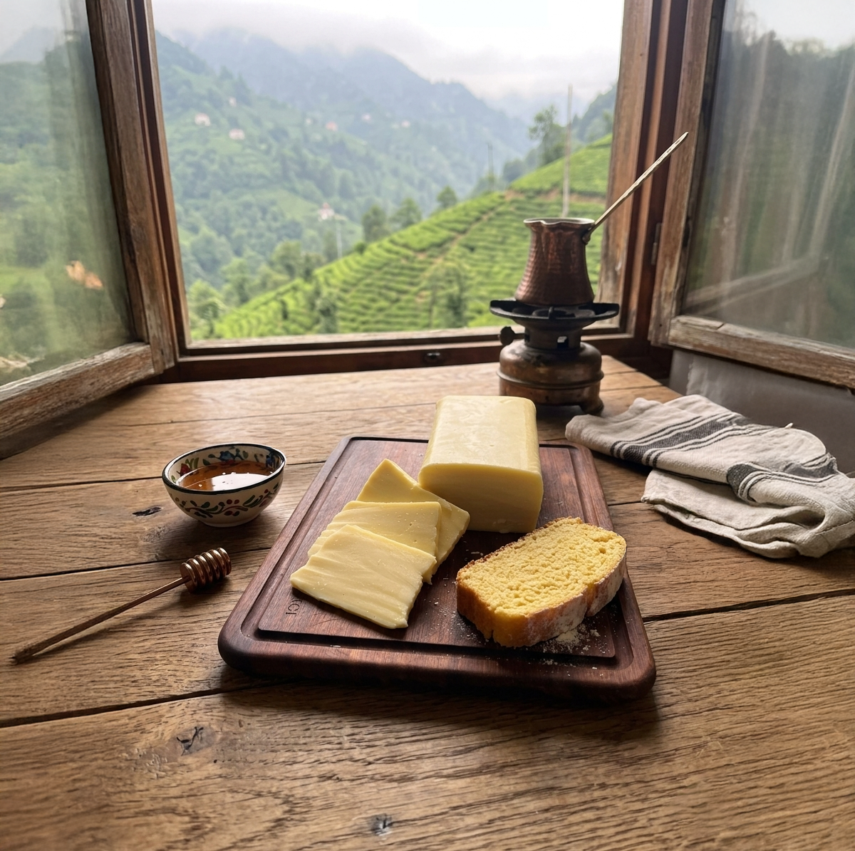 Rize Tam Yağlı Taze Kaşar Peyniri