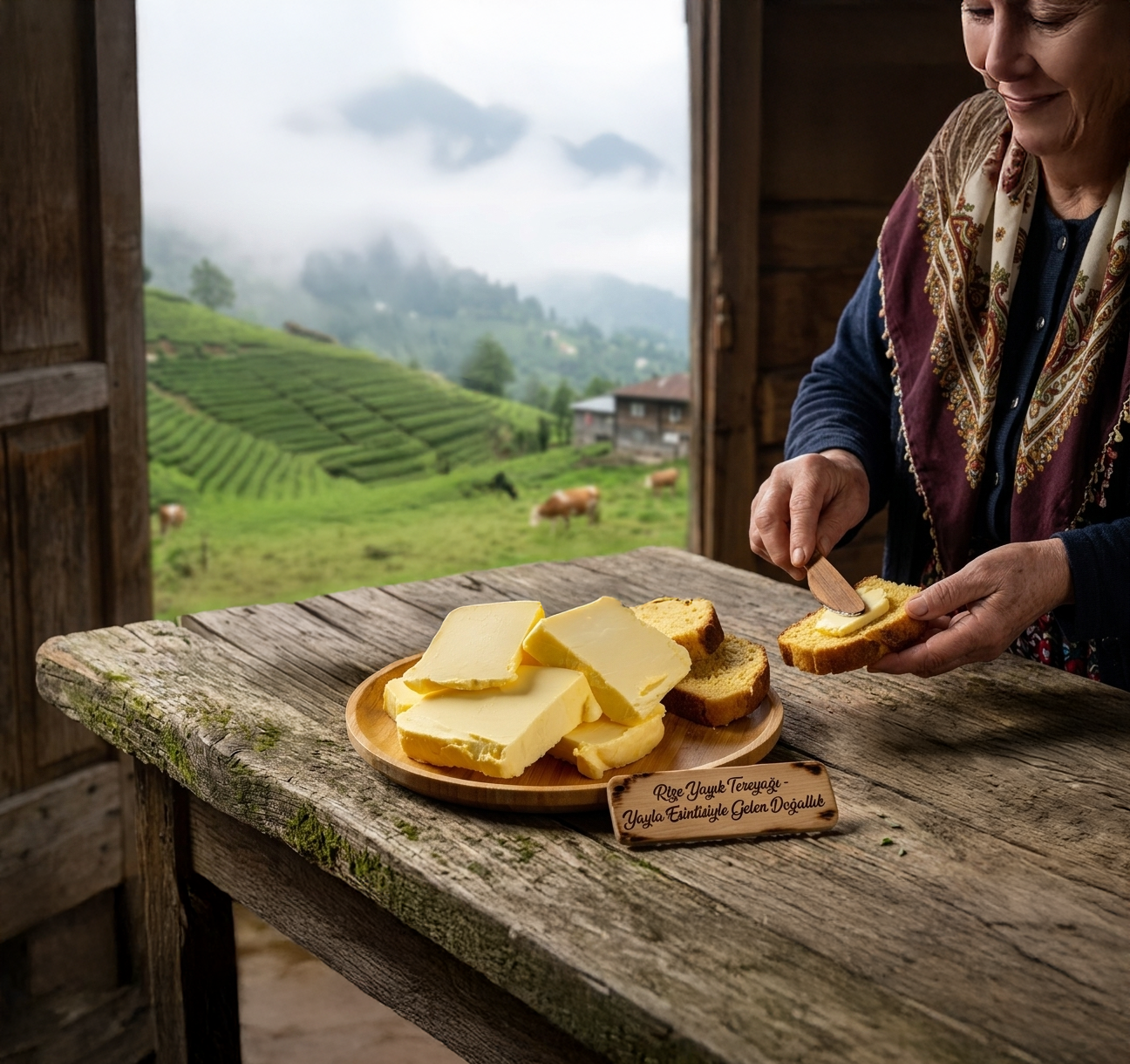Rize Yemeklik Yayık Tereyağı