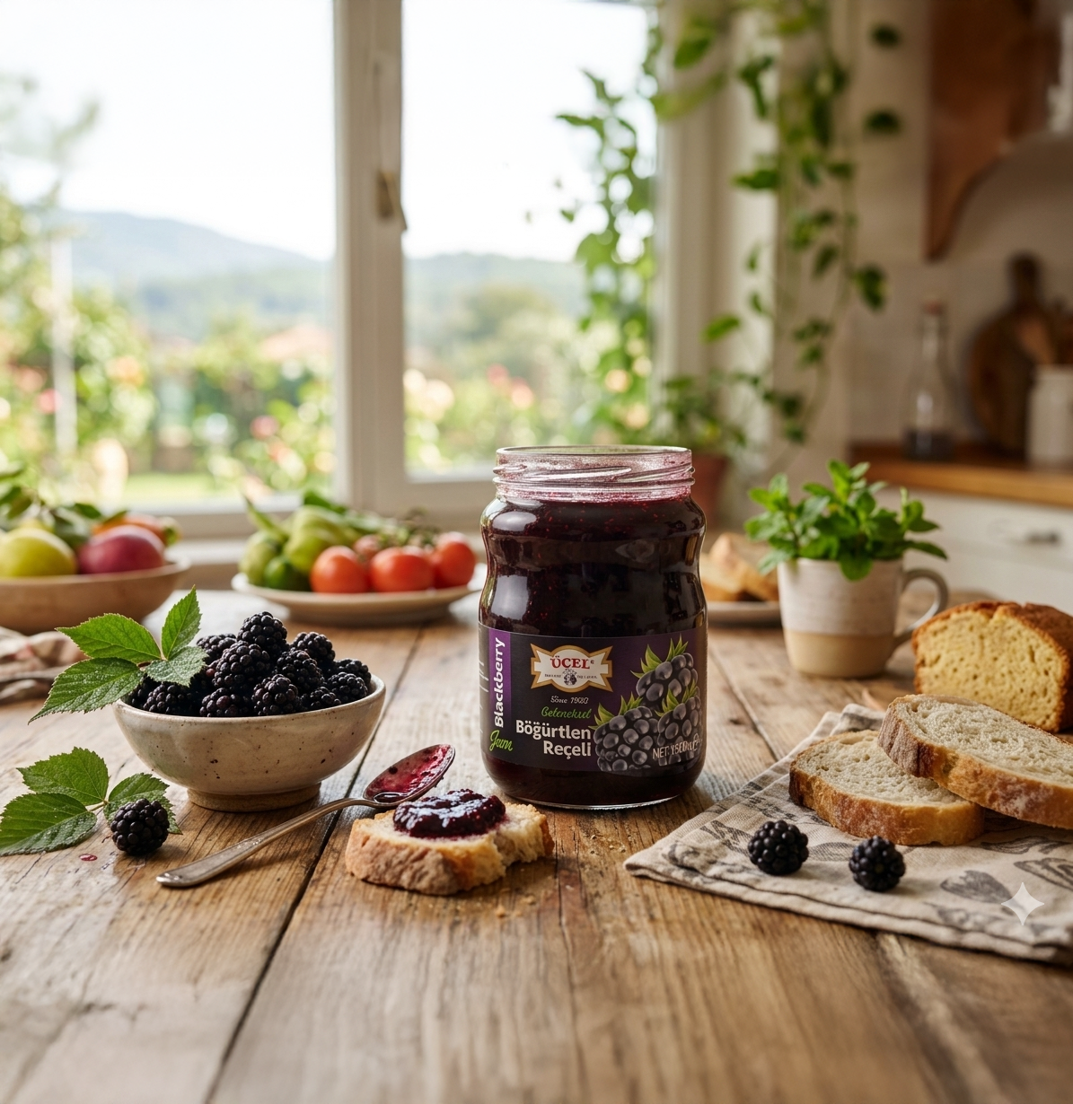 Üçel Böğürtlen Reçeli