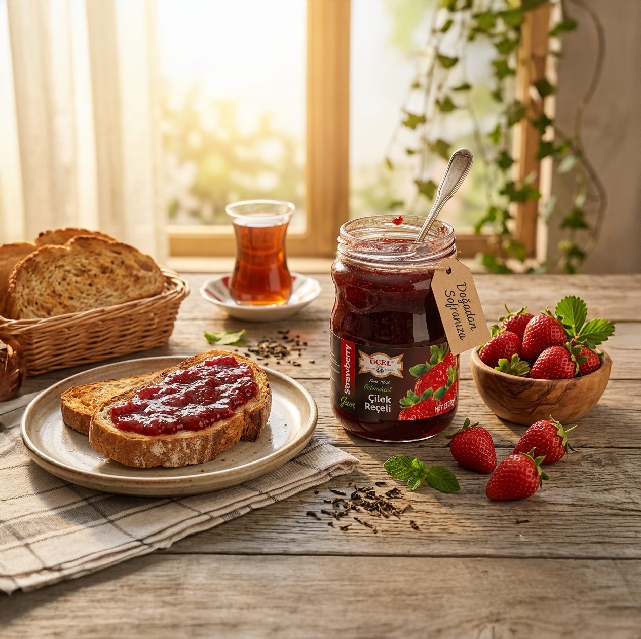 Üçel Çilek Reçeli