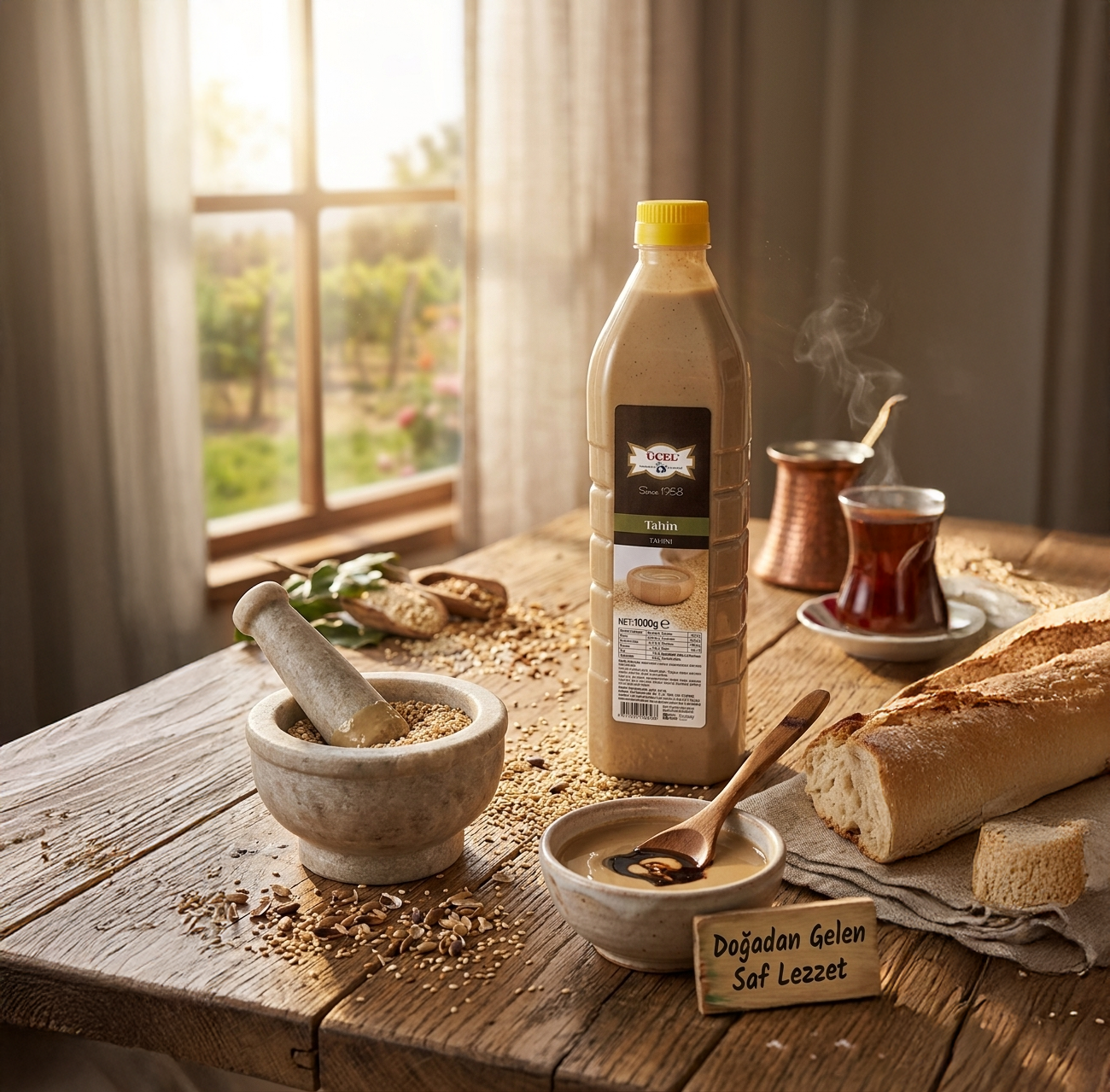 Üçel Tahin 1000 Gr