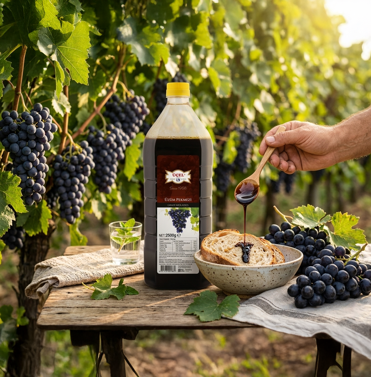 Üçel Üzüm Pekmezi 2500 Gr