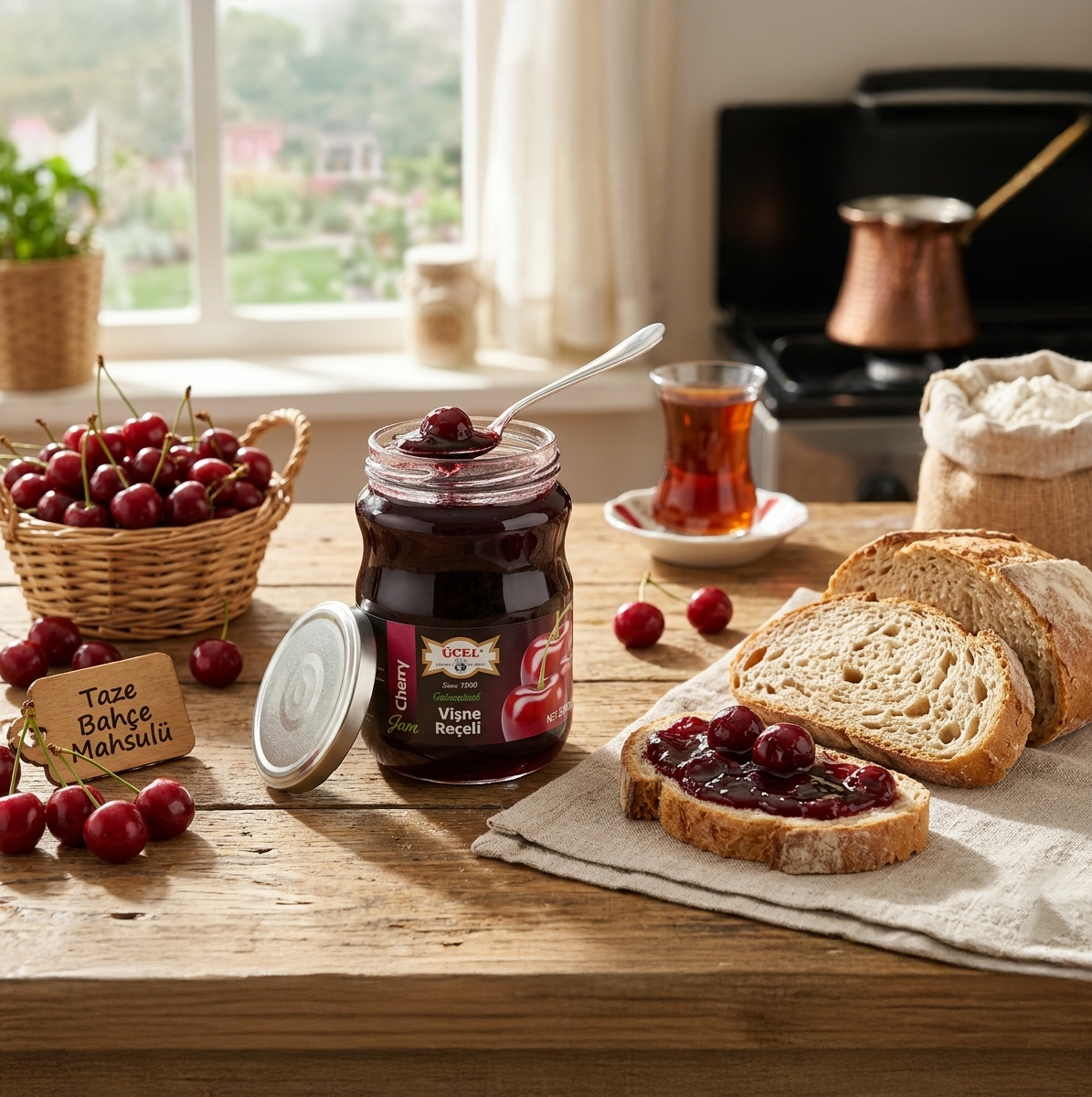 Üçel Vişne Reçeli